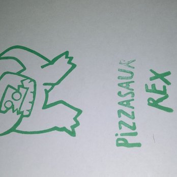 Pizzasaurus Rex - Pizza box - Pizza Near Me - Sacramento, California Pizzasaurus Rex - Pizza box - Pizza Near Me - Sacramento, California