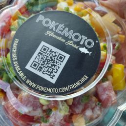 Salmon poke bowl