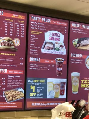 Menu photo 1 True Texas BBQ Euless, TX