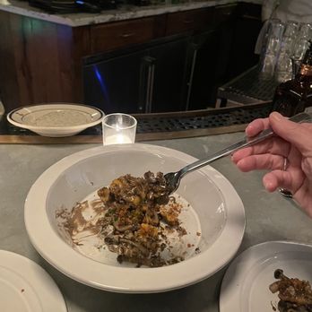 Smith & Mills - Cavatelli with mushrooms and truffle-chewy and delicious - Bars Near Me - New York, New York Smith & Mills - Cavatelli with mushrooms and truffle-chewy and delicious - Bars Near Me - New York, New York