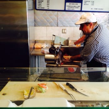 Joe's Buffet - Joe making our sandwiches. - Sandwiches Near Me - Fairfield, California