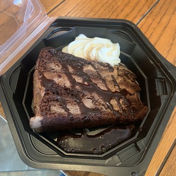 Cactus Grill - The Chocolate Mosaic Cake is really good! - New American Near Me - Kimberly, Idaho