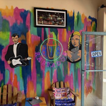 818 Raspados - Murals at entry - Juice Bars & Smoothies Near Me - Rosarito, BCN