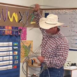 Jack's dad shares his cowboy experiences.