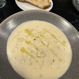 Clam chowder soup  Delicious