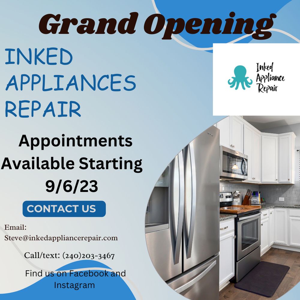 INKED APPLIANCE REPAIR Request a Quote 132 Some St, Jersey City