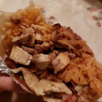 Mr. Taco - Regular burrito with chicken - Mexican Near Me - Fremont, California