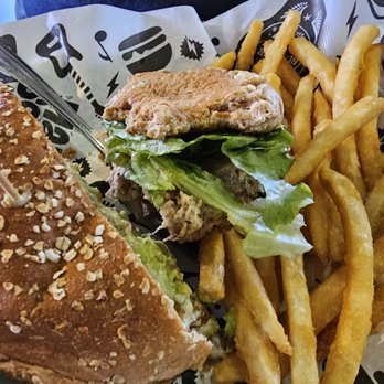 S&B's Burger Joint - Avocado turkey burger - Burgers Near Me - Mustang, Oklahoma S&B's Burger Joint - Avocado turkey burger - Burgers Near Me - Mustang, Oklahoma