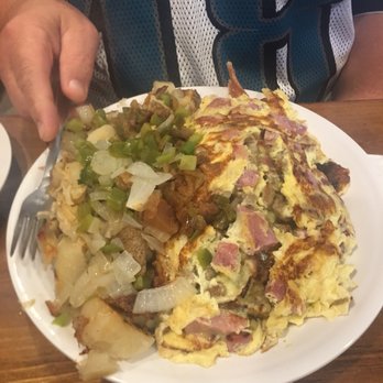 Laurel's Hometown Cafe - Closer look at the Honesdale Omelette. - Cafes Near Me - Honesdale, Pennsylvania Laurel's Hometown Cafe - Closer look at the Honesdale Omelette. - Cafes Near Me - Honesdale, Pennsylvania