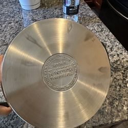 Platinum Cookware - Outside of the pot after one use on medium to low heat as instructed. Will not "look brand new" for years to come