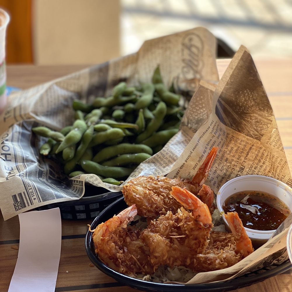 Sunset Terrace - Coconut shrimp and edamame - Bars Near Me - Kailua-Kona, Hawaii Sunset Terrace - Coconut shrimp and edamame - Bars Near Me - Kailua-Kona, Hawaii