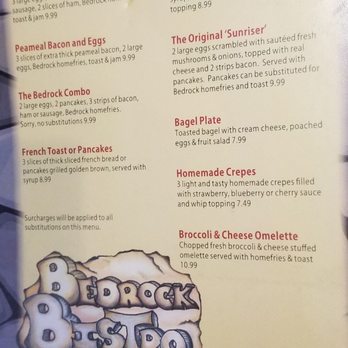 The Bedrock Bistro - Breakfast & Brunch Near Me - Hamilton, Ontario