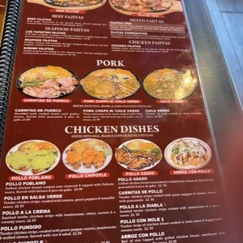 Los Tapatios - menu - Mexican Near Me - Kanab, Utah