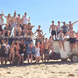 Waves Surf School - This trip happened to be with a bartending school. Such a fun group to be with!