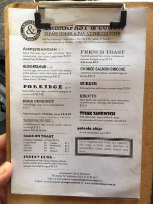 Ampersand Cafe & Bookstore. by null