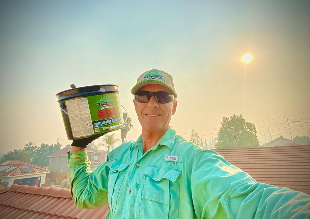 Slide of Galaxy Roofing