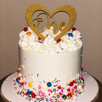 Hailey Cakes - First Birthday Smash Cake - Custom Cakes Near Me
