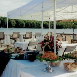 Del's Joey 2001 Caterers - Outdoor Hors d'oeurve Table