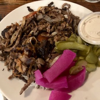 Lebnani Mediterranean Kitchen & Bar - Beef Shawarma bowl - Lebanese Near Me - Watertown, Connecticut