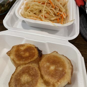 Jewel’s Noodle Kitchen - Pan fried dumplings and cold potato salad - Chinese Near Me - Tucson, Arizona Jewel’s Noodle Kitchen - Pan fried dumplings and cold potato salad - Chinese Near Me - Tucson, Arizona