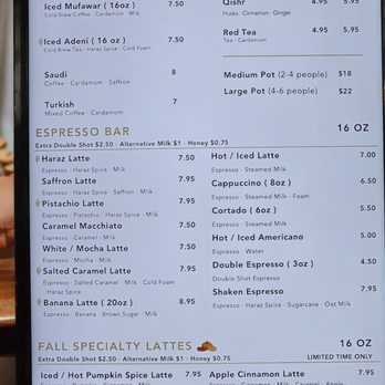 Haraz Coffee House - Coffee & Tea Near Me - Pleasanton, California