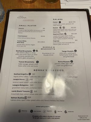 Menu photo 5 Caffé Nonna Nashville, TN Menu photo 5 Caffé Nonna Nashville, TN