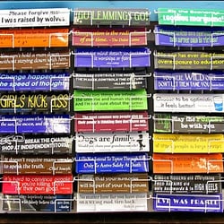 Northern Sun - A few of the many bumper stickers available at Northern Sun.