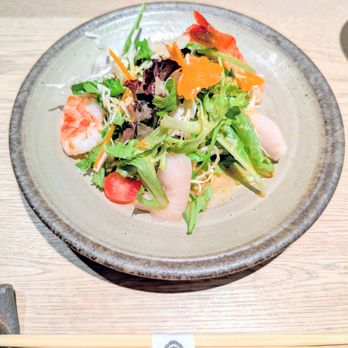 Kuramoto - Lunch Omakase: Sashimi Salad - Sushi Bars Near Me - Tustin, California Kuramoto - Lunch Omakase: Sashimi Salad - Sushi Bars Near Me - Tustin, California