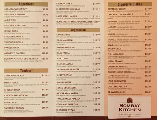 Menu photo 2 Bombay Kitchen Guelph, ON Menu photo 2 Bombay Kitchen Guelph, ON