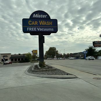 Mister Car Wash - Sign at the front of the car wash. - Car Wash Near Me - Boise, Idaho Mister Car Wash - Sign at the front of the car wash. - Car Wash Near Me - Boise, Idaho