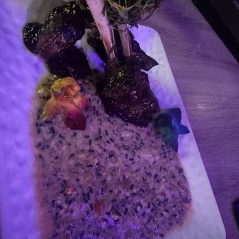 Entrecôte & Co - rack of lamb with risotto instead of potatoes - French Near Me - El Paso, Texas Entrecôte & Co - rack of lamb with risotto instead of potatoes - French Near Me - El Paso, Texas