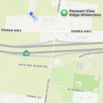 Pleasant View Ridge Wilderness - This is a map - Parks Near Me - Acton, California
