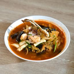 Spicy Seafood Noodle Soup