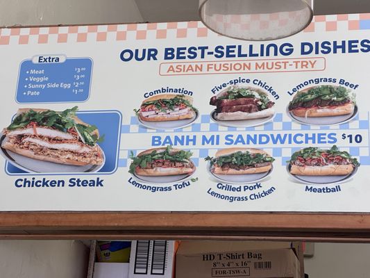 Menu photo 1 Ty Sandwich San Francisco, CA Menu photo 1 Ty Sandwich San Francisco, CA