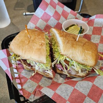 Mark & Monica's Family Pizza - Pastrami is my 2nd or 3rd Favorite after Meatball or Roast Beef of all sandwich establishments - Pizza Near Me - Carmichael, California