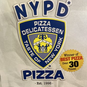 NYPD Pizza - Menu front - Pizza Near Me - Orlando, Florida