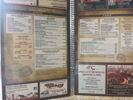 Menu photo 5 The Main Street Cafe Royersford, PA Menu photo 5 The Main Street Cafe Royersford, PA