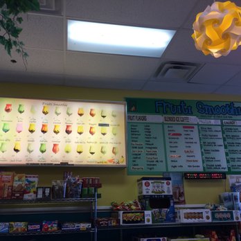 Fruiti Smoothie - A look at the menu. - Juice Bars & Smoothies Near Me - Lafayette, Louisiana