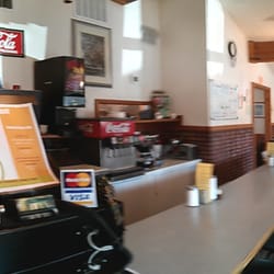 Tall Timber Restaurant, Lounge & Motel - Inside the restaurant section.