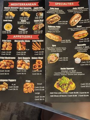 Menu photo 1 Dynamite Grill Cedar Hill, TX