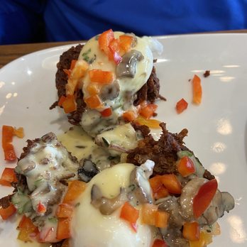 Another Broken Egg Cafe - Hashbrown Benedict - American Near Me - Columbus, Ohio Another Broken Egg Cafe - Hashbrown Benedict - American Near Me - Columbus, Ohio