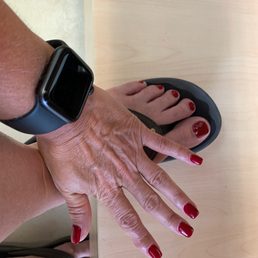 Pedicure and manicure Pedicure and manicure