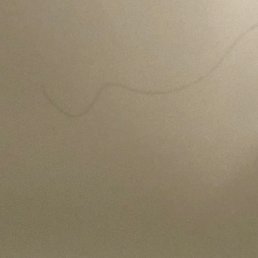 Hair in tub