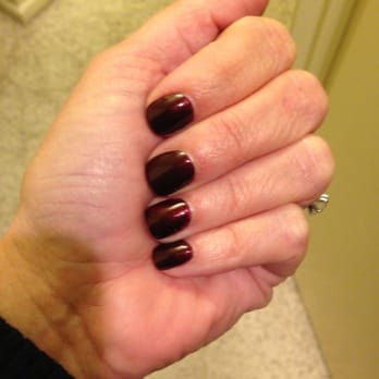 Mimi Nails - Gel mani from Mimi's. No polish smudges on my cuticles, no nicks, nails nicely shaped, and 24 hours later, no cracking. - Nail Salons Near Me - Castro Valley, California