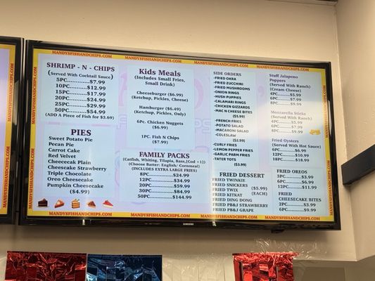 Menu photo 3 Mandy's Fish & Chips Avondale, AZ Menu photo 3 Mandy's Fish & Chips Avondale, AZ