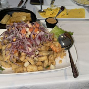 El Estribo - a plate of food on a table - Peruvian Near Me - Sterling, Virginia
