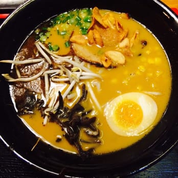 Ramen Hakata - Garlic miso ramen. So good! Ask for extra spicy! - Ramen Near Me - Addison, Texas