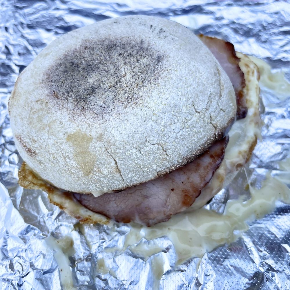 Chocolate Cafe - Breakfast Sandwich with Canadian Bacon - Coffee & Tea Near Me - Eastham, Massachusetts Chocolate Cafe - Breakfast Sandwich with Canadian Bacon - Coffee & Tea Near Me - Eastham, Massachusetts
