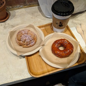 AlimamaTea - Ube cream puff. Sweet and savory mochi donut - Desserts Near Me - New York, New York AlimamaTea - Ube cream puff. Sweet and savory mochi donut - Desserts Near Me - New York, New York