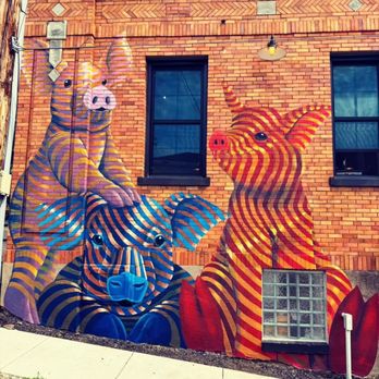 Pig Candy BBQ - New mural - Barbeque Near Me - Cincinnati, Ohio